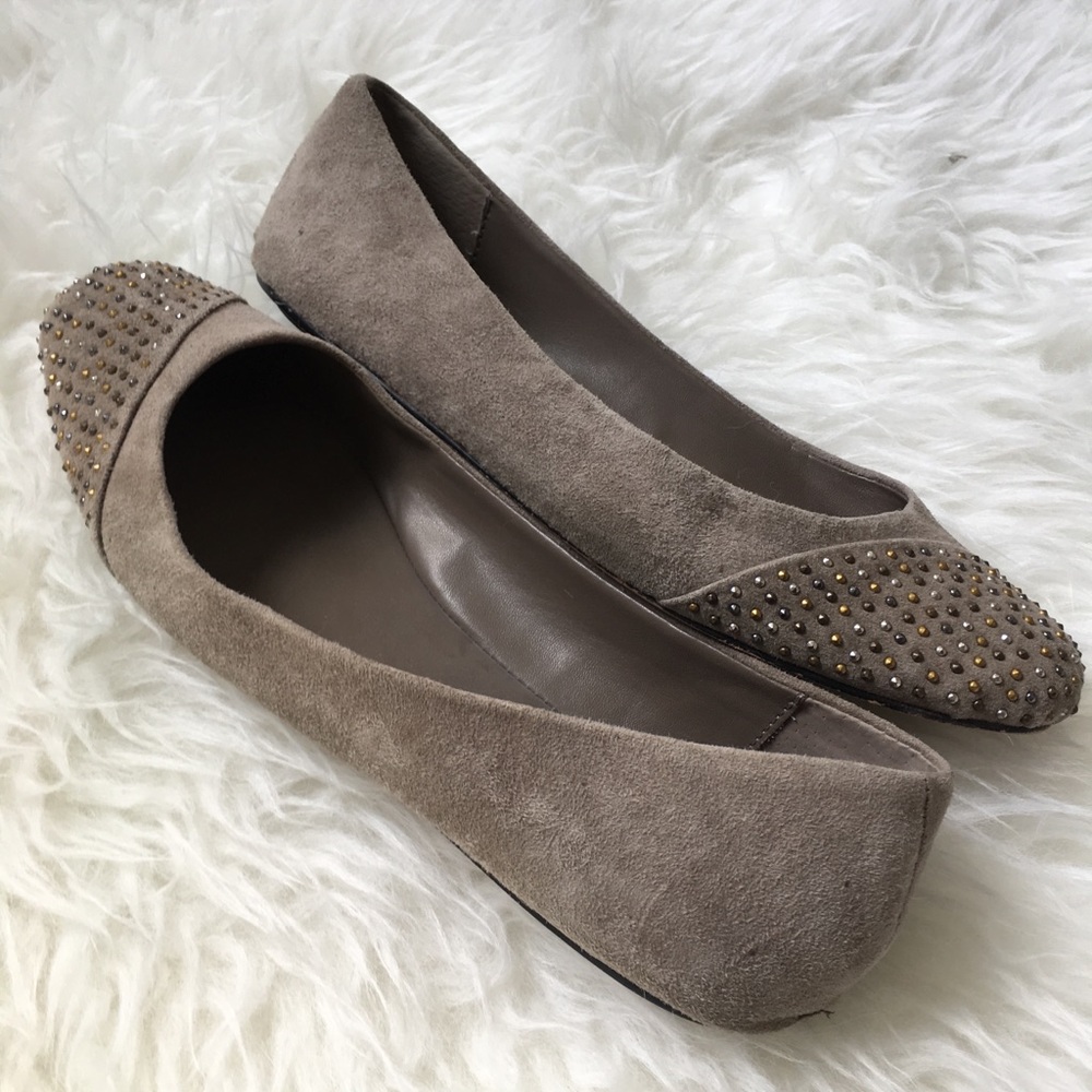 Dolce Vita Suede Studded Flats